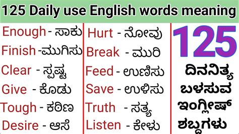 givenchy meaning in kannada|kannada words and phrases.